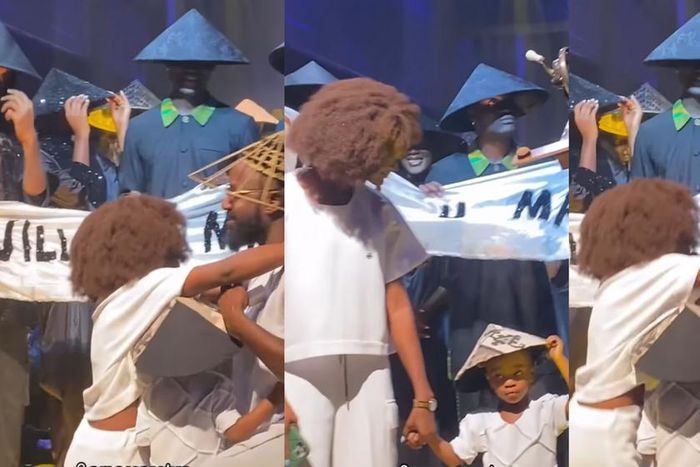 Elikem Kumordzi uses Emy Africa Fashion Showcase platform to propose to girlfriend