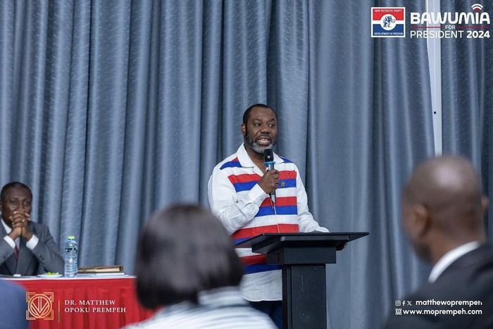 Mathew Opoku Prempeh: Opeele tells NPP to write Napo's statements for him aft