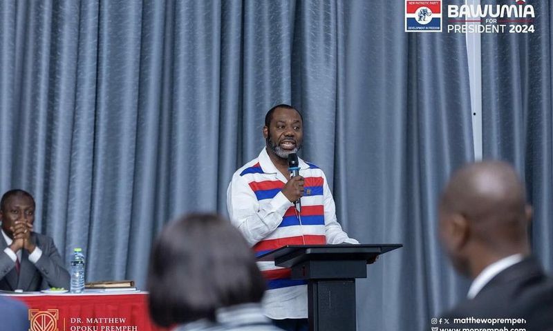 Mathew Opoku Prempeh: Opeele tells NPP to write Napo's statements for him aft