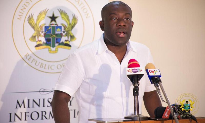 Information Minister, Kojo Oppong Nkrumah