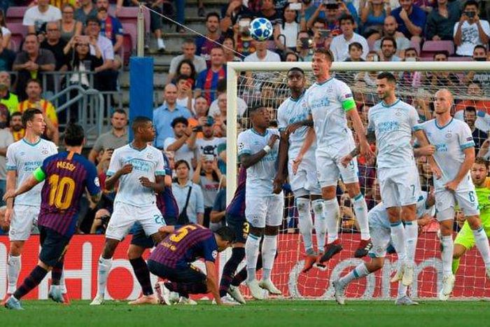 Lionel Messi bags on Champions League opening day