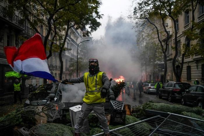 The 'yellow vest' protests started over high fuel taxes