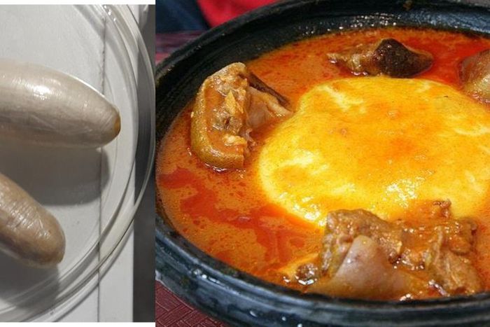 Suspect arrested for swallowing drugs; clinical examinations reveal it's 'fufu'