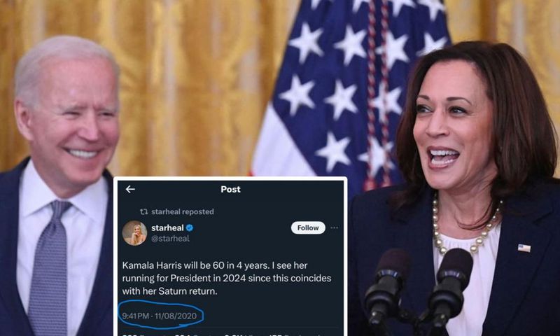 How astrologer predicted Kamala Harris would run for US President in 2024