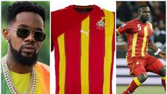 Patoranking says John Mensah comes to mind when he sees Ghana’s iconic 2010 jersey