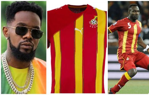 Patoranking says John Mensah comes to mind when he sees Ghana’s iconic 2010 jersey