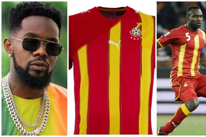 Patoranking says John Mensah comes to mind when he sees Ghana’s iconic 2010 jersey