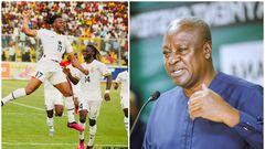 John Mahama promises to build new Black Stars dominated by home-grown players