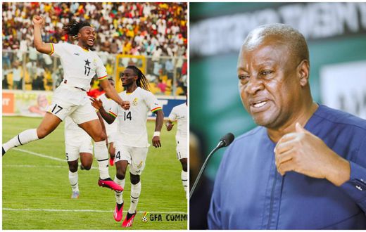 John Mahama promises to build new Black Stars dominated by home-grown players