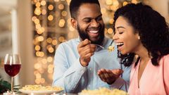 Couple on a date
