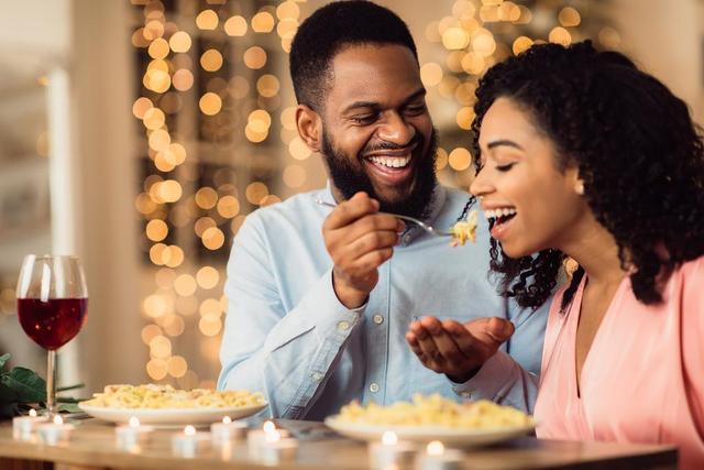 Couple on a date