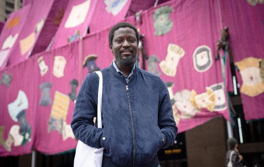 Ghanaian Artist Ibrahim Mahama and 6 times he put Ghana on the map