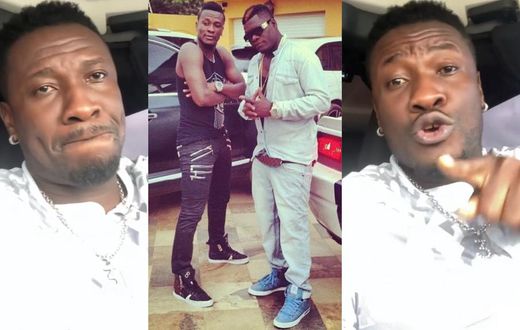Asamoah Gyan and Castro