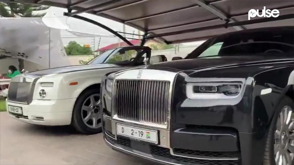 Check out Dr Osei Kwame Despite's cars collection
