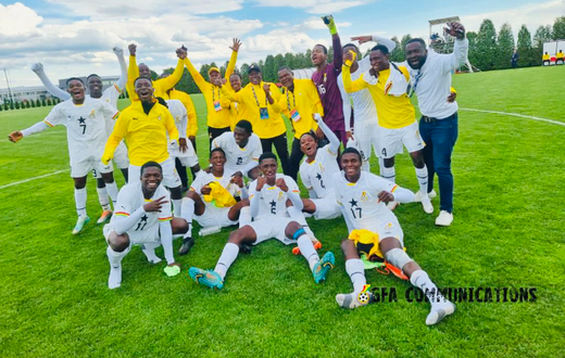 Ghana win UEFA U-16 Development Tournament with perfect record