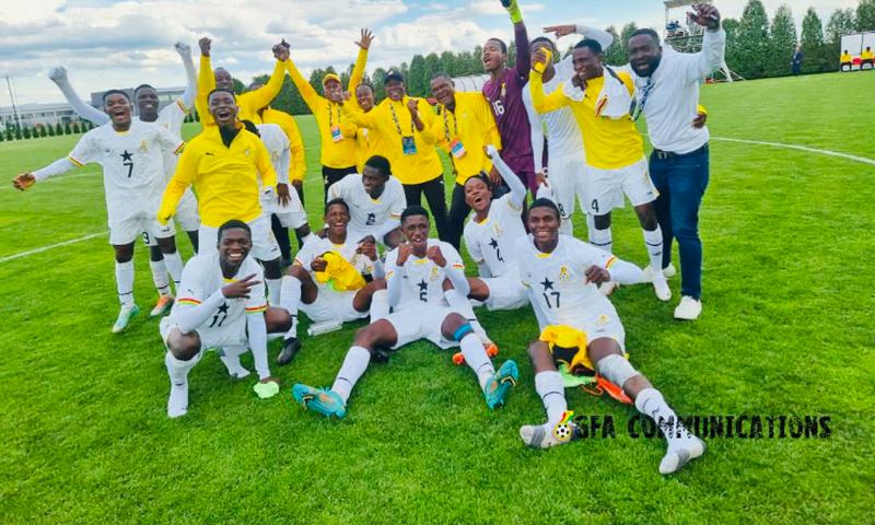 Ghana win UEFA U-16 Development Tournament with perfect record