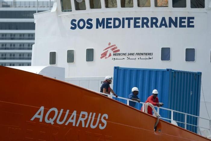 The Aquarius has helped almost 30,000 migrants at sea
