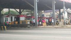 Toll booth