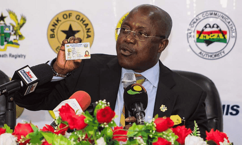 Chief Executive Officer of the National Identification Authority, Professor Ken Attafuah