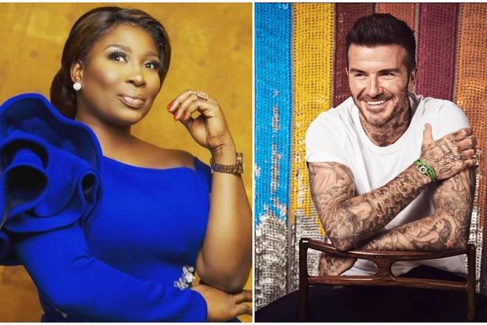 ‘He’s handsome and dresses well’ – Gloria Sarfo drools over David Beckham