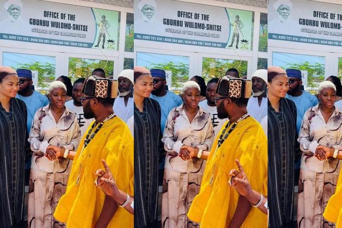 Fella Makafui honours Gborbu Wulomo's invite to verify land purchase