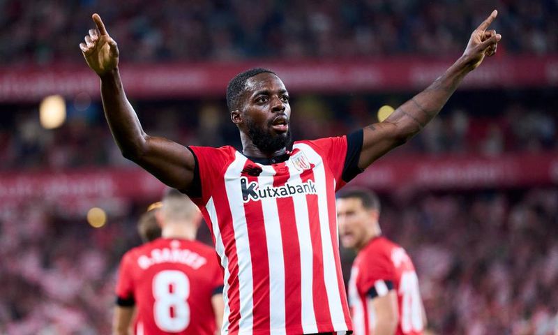 Inaki Williams scores on his 350th appearance for Athletic Bilbao