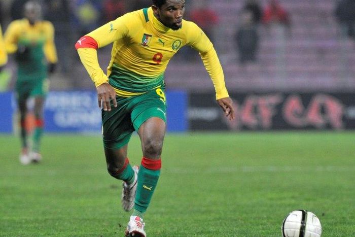 Samuel Eto'o helped Cameroon win the 2000 Sydney Olympics gold medal match