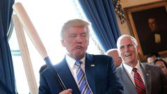 Trump baseball bat