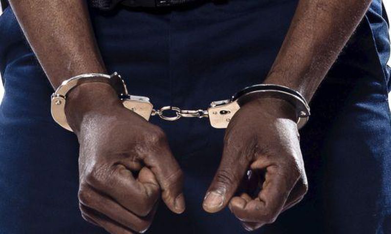 Arrest and handcuffed