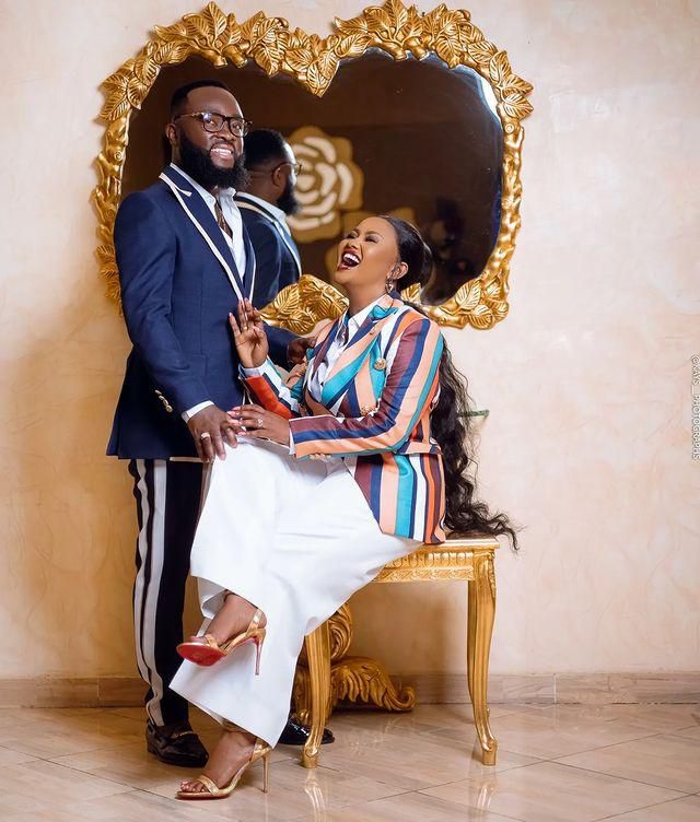 Nana Ama McBrown and her husband