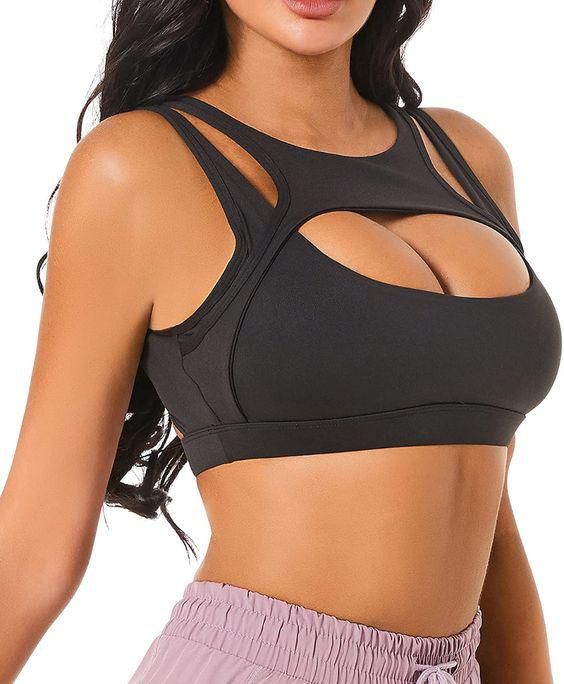 Sports bra would give the needed support [Pinterest]