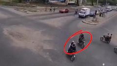 Bullion van attack CCTV