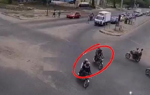 Bullion van attack CCTV