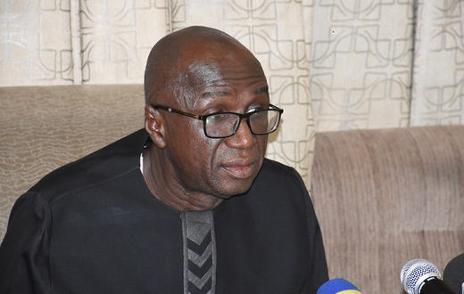 Interior Minister, Ambrose Dery