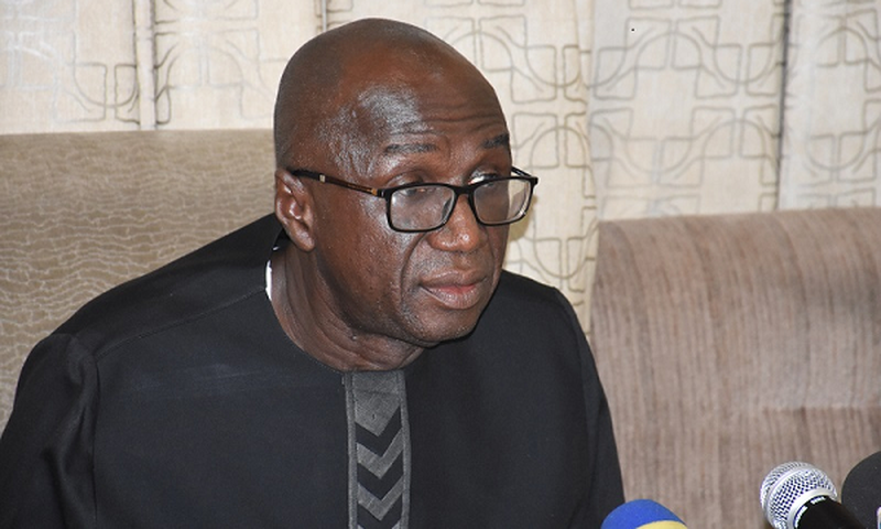 Interior Minister, Ambrose Dery