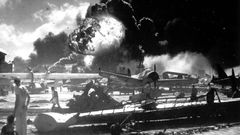 Pearl Harbor attack Shaw explosion sailors