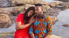 Adjetey Anang and wife