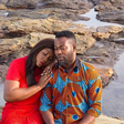 Adjetey Anang and wife