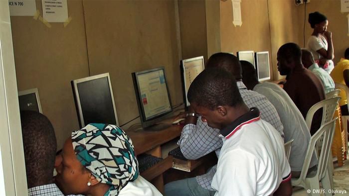 The popularity of internet cafes has dwindled