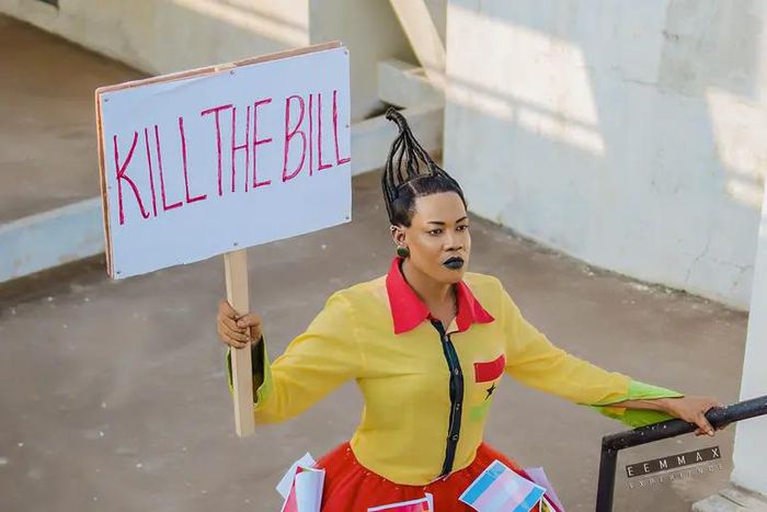 Ghanaian transgender Maxine Angel Opoku