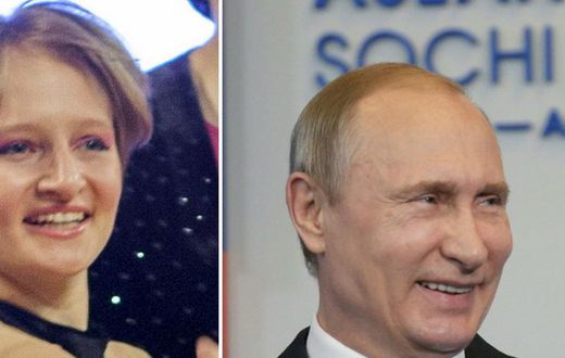 vladimir putin and daughter Katerina Tikhonova