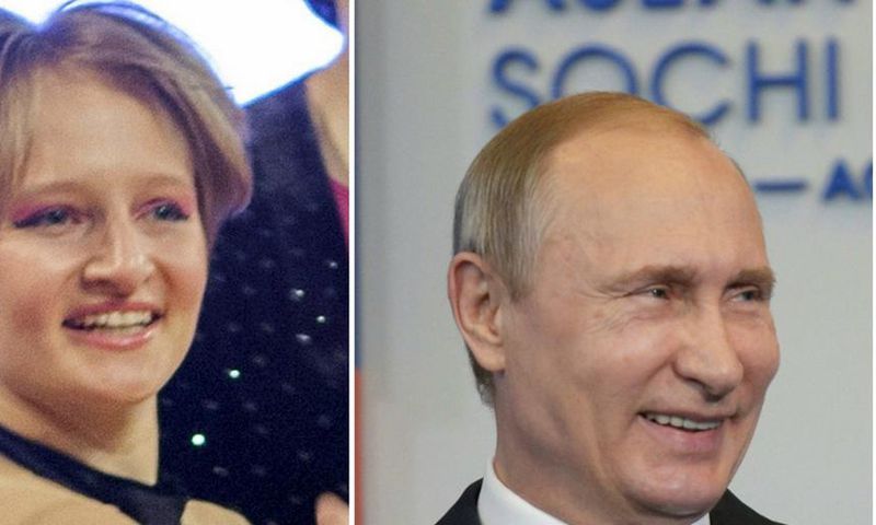 vladimir putin and daughter Katerina Tikhonova