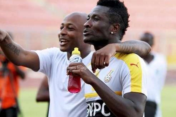Gyan opens up on relationship with Andre Ayew