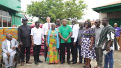 The Church executives with the Members of Parliament for the affected communities and some community leaders