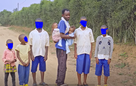 Byago Donat and his children
