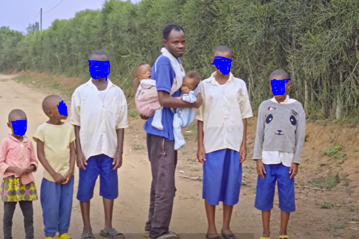 Byago Donat and his children