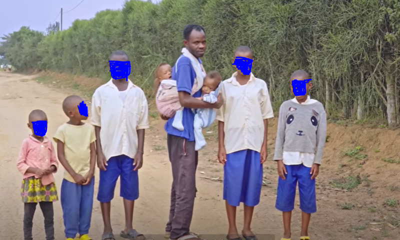 Byago Donat and his children