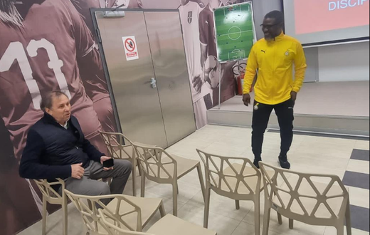 13 years after dropping him from World Cup, Rajevac reconnects with Laryea