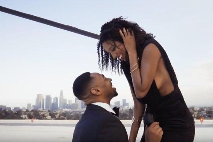 Man proposing
