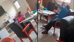 Angry patient throws urine at nurses for abandoning him